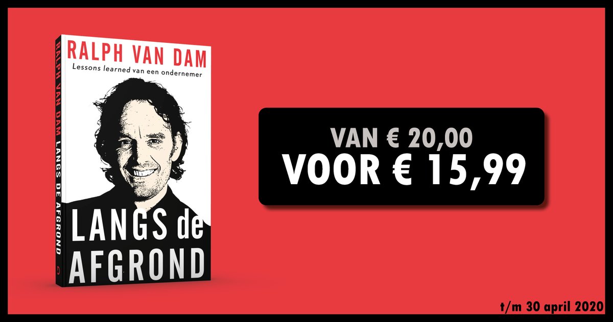 In zijn boek vertelt Ralph openhartig zijn ondernemersverhaal met vele waardevolle ondernemers lessen. Tijdelijk met korting!
vanduurenmedia.nl/EAN/9789089654…