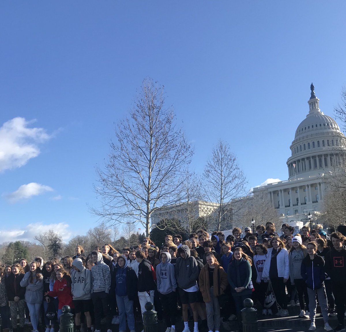 Cold and windy yet ready to go!