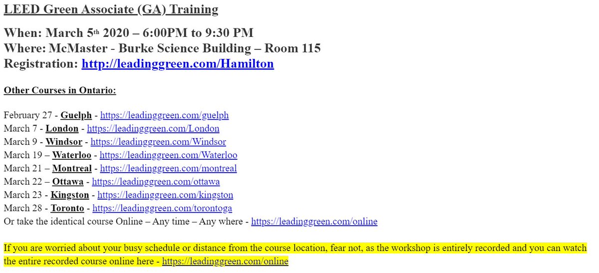 MacEMSD's tweet image. Interesting opportunity coming up next week to become #LEEDcertified! 🏗️