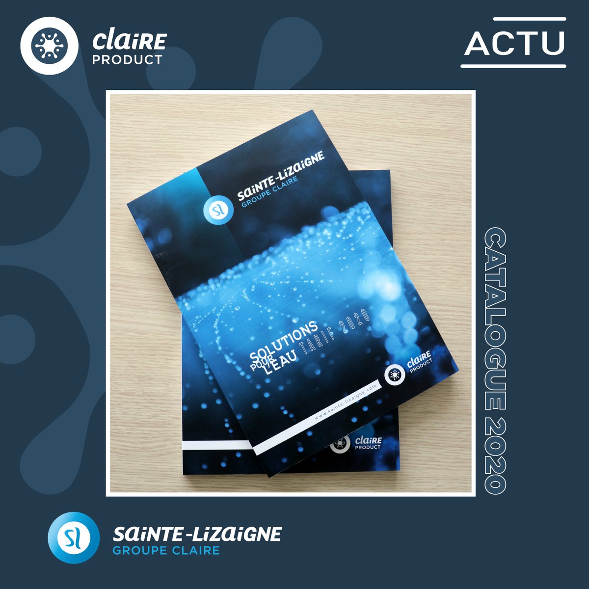 Nos catalogues 2020 sont disponibles ! Pour vous en procurer un exemplaire
- contactez votre référent commercial
- utilisez le formulaire de contact sur sainte-lizaigne.com 
ou téléchargez-le ici : sainte-lizaigne.com/index.php/fr/n…
#catalogue #offre #eau #réseaux #branchement