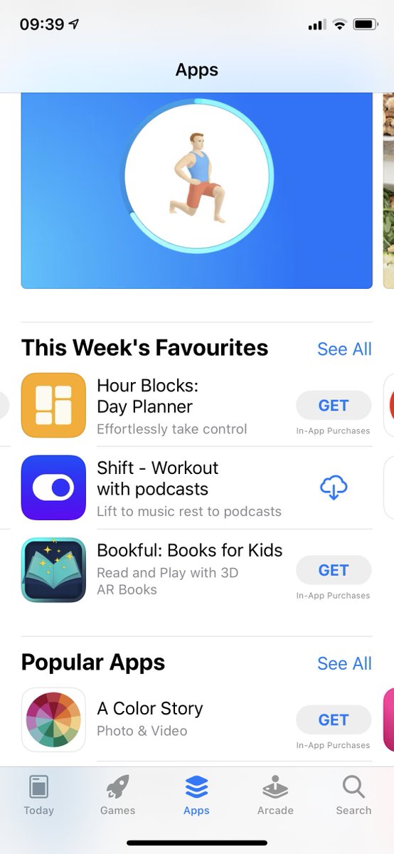 Smashing the app store today 😁