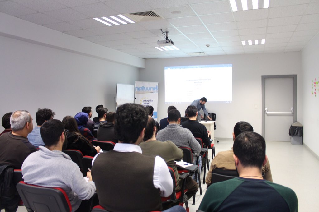 AtaTeknokent's tweet photo. ATA Teknokent’in yürütücüsü olduğu BİGG ATA Programı 2019-2. dönem çağrısı kapsamında ön elemeyi geçen BİGG girişimcilerine İş Planı Eğitimi verildi. @Tubitak @tanerbaltaci @ersin_karaman @AtaTeknokent @atatto25 #tübitak #tubitakbigg #bigg #biggata #BİGGATA https://t.co/xwkWgFyqs8