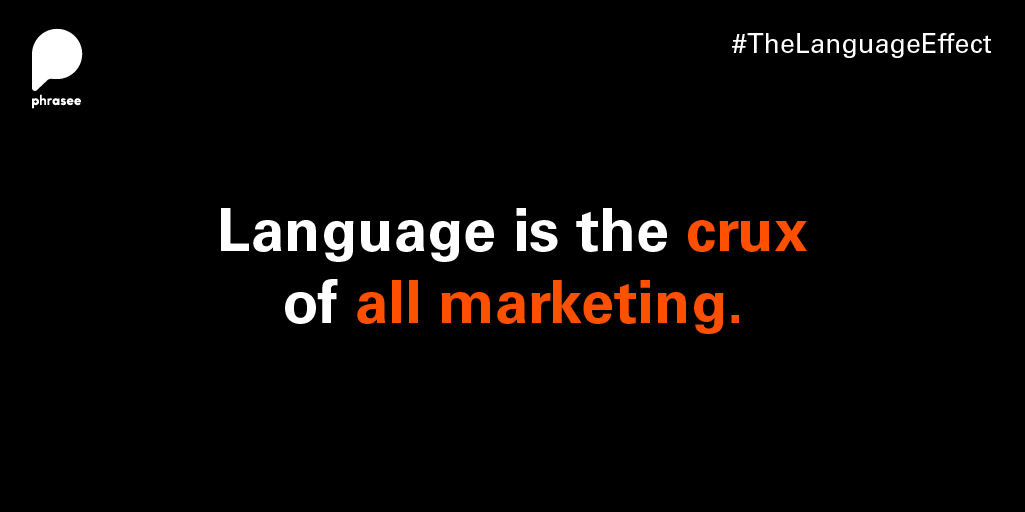 phrasee's tweet photo. We believe that #TheLanguageEffect is critical to marketing and commercial success. So important, in fact, that we’re releasing a new book all about it.  

Find out why The Language Effect matters to you and your brand here: https://t.co/7Qj05bEk8o https://t.co/t7f5G1TpKF