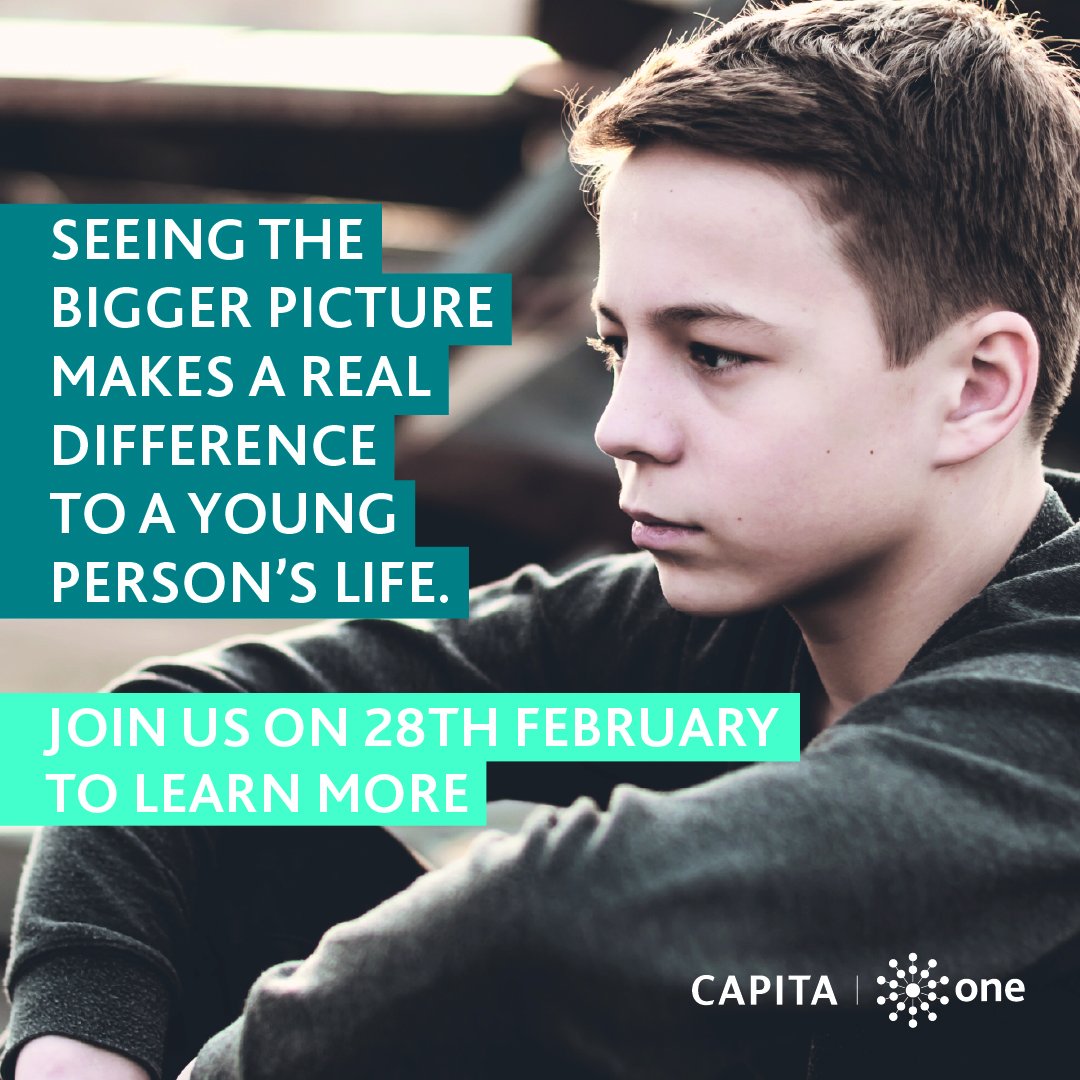 CapitaOne's tweet photo. We're looking forward to tomorrow morning's #youthjustice webinar with @East_Riding, exploring how the council achieved an outstanding rating in their #HMIP inspection. Be sure to join us by registering your place here > https://t.co/wRpbZstTUo > 28 February @ 10.30 https://t.co/nmV7K3t91D