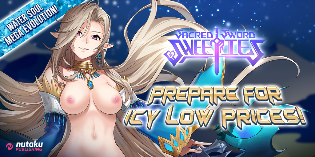 SSSweetiesGame's tweet photo. Icy Step-up Deluxe Pack - Water Soul% 2x Up! Water SSR Guaranteed after step 3!
Double chance to earn Water souls! SSR Maevi guaranteed after step 3! https://t.co/vMmVcTPwmZ