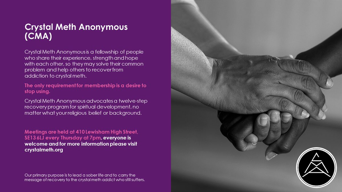 Do you have questions about #CrystalMeth or need some support from people with similar experiences? Why not give Crystal Meth Anonymous a try - every Thursday at 7pm in Lewisham (open to all) #PeerSupport <a href="/crystalmethanon/">Crystal Meth Anon</a>