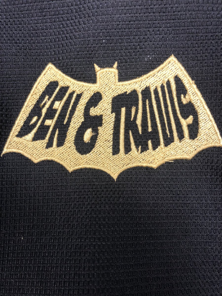 BenandTravis's tweet image. New patch for the backpack, just in time for @CYConline!!! #SameBATtime #SameBATchannel