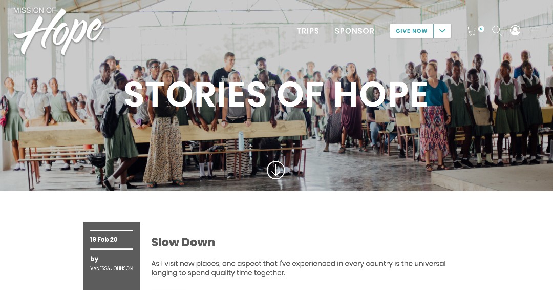 Did you know we have a blog? You can check out updated stories about the work we are doing by visiting missionofhope.com/blog! Also, give @mohhaiti a follow for updated posts and more!