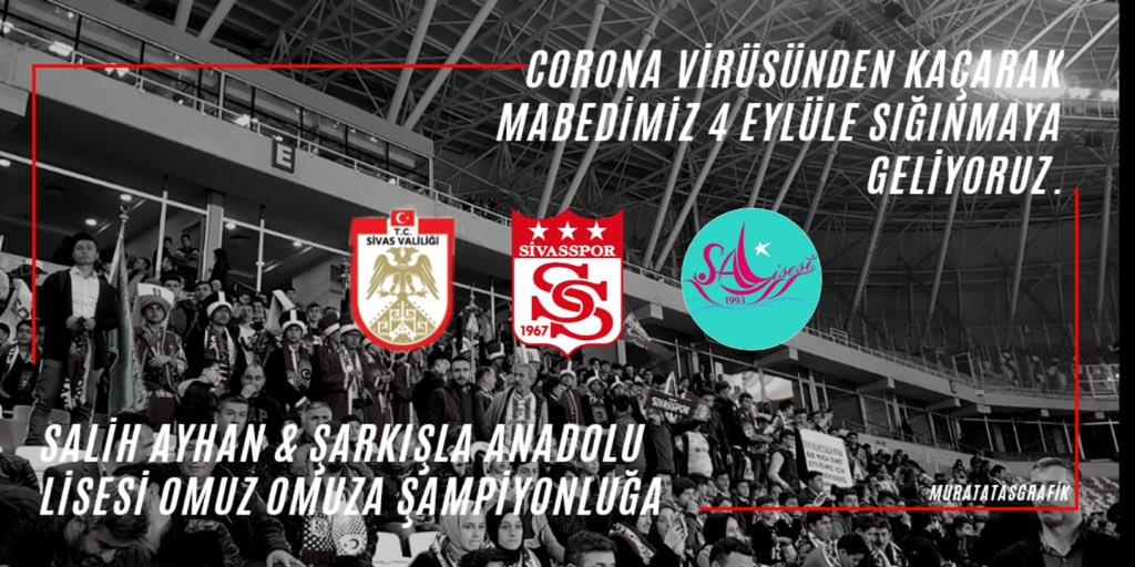 Şarkışla Anadolu Lisesi'nin misafir edildiği maçların hiç birinde Sivassporumuz puan kaybetmedi. Takımımıza uğurlu geliyoruz.. #SalihAyhanŞalileŞampiyonluğa <a href="/valisalihayhan/">Salih AYHAN</a> <a href="/cilginlar58/">Çılgınlar 58</a> <a href="/sivassporkulubu/">Sivasspor</a>