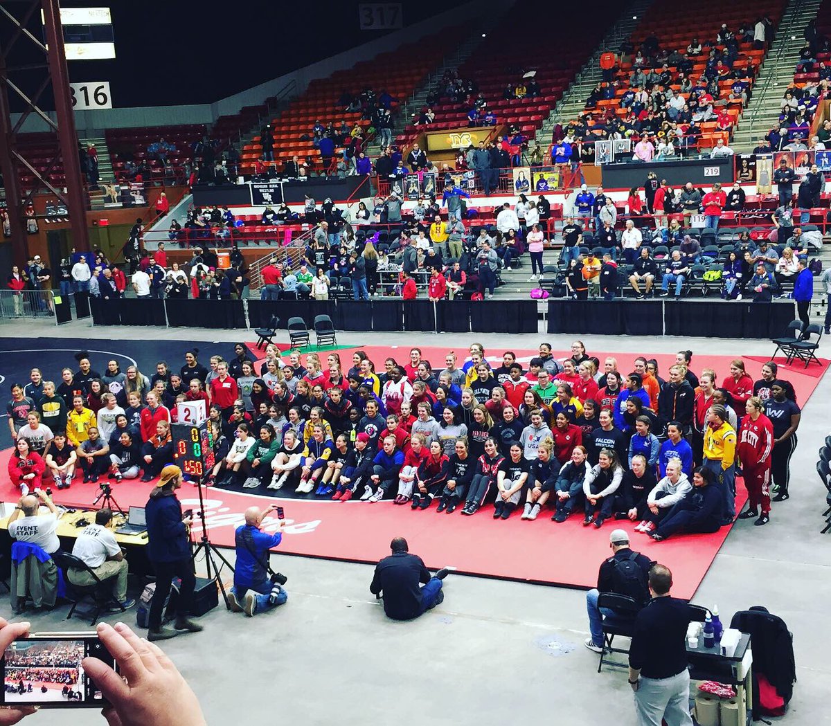 Chapman Irish Wrestling tweet media