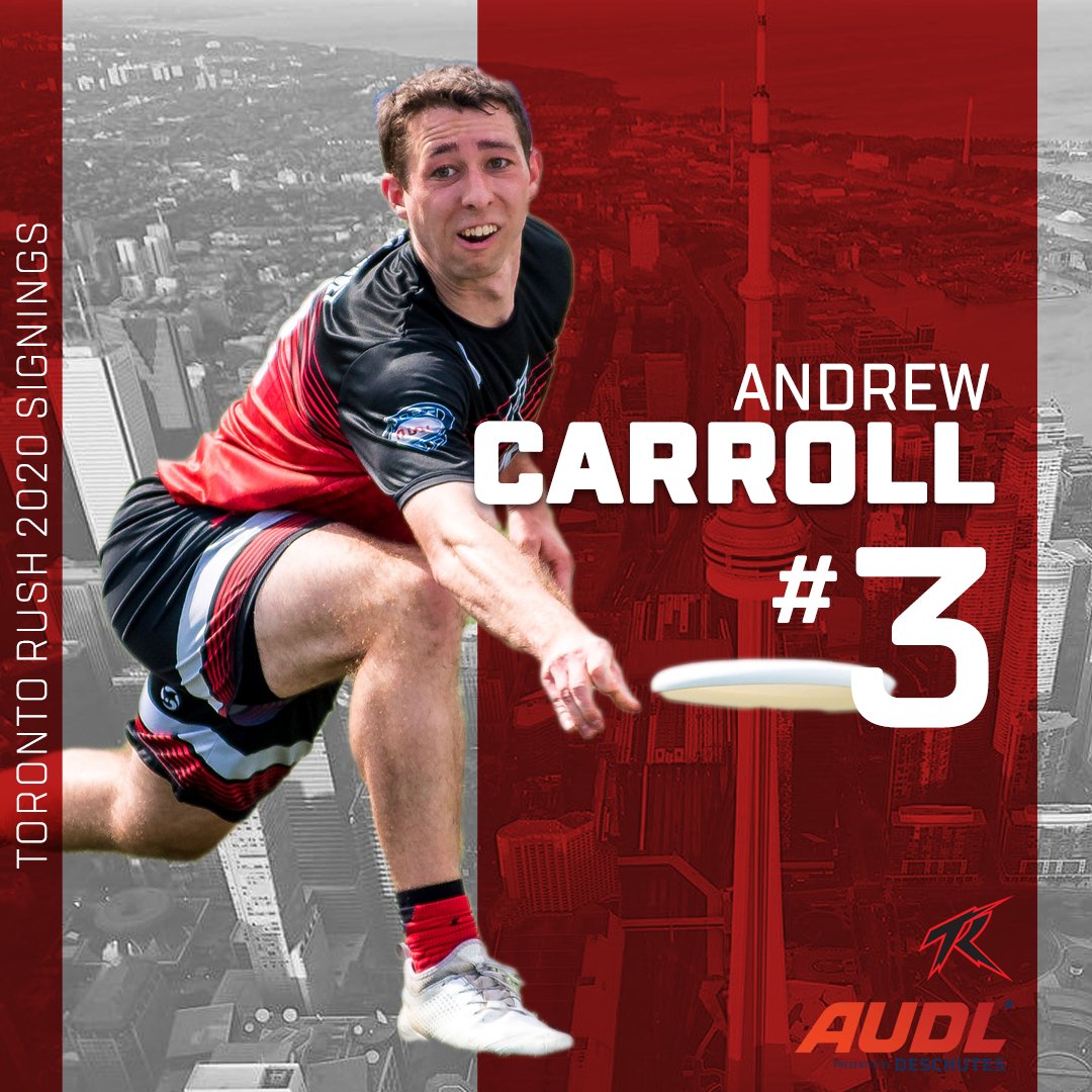TorontoRush's tweet photo. Our final announcement for 2020!

✨ANDREW CARROLL! ✨

📋2019 Stats
Games Played: 12
Assists: 34
Goals: 25
Blocks: 6

#2020season #2020Roster #FeelTheRush https://t.co/0KMVeXHMva