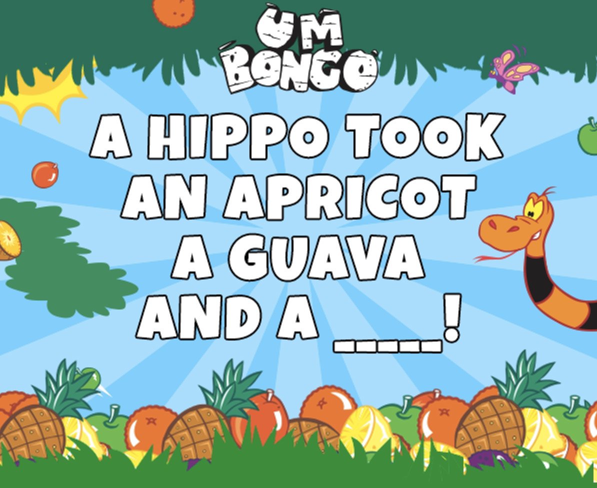 We all know that Hippo enjoys dancing a dainty tango BUT do you know this missing word?!