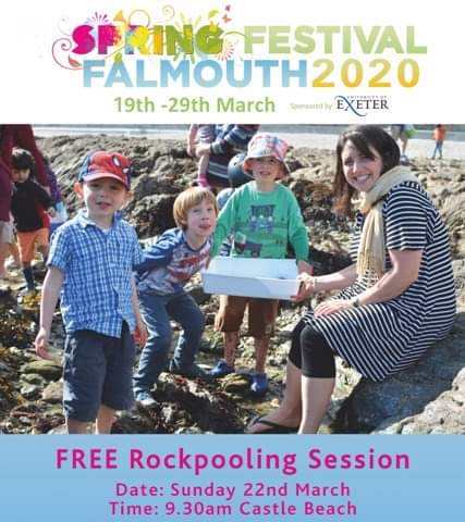 FalmouthTownUK's tweet photo. As part of #falspringfest come along and enjoy our rock pooling activity! All are welcome for this FREE event.
@UniExeCornwall will be on hand to help you identify species of marine life. To join in the fun please email Lou on l.misselbrook@exeter.ac.uk
๐๐ฆ
#lovefalmouth https://t.co/RpJ8m73tGz