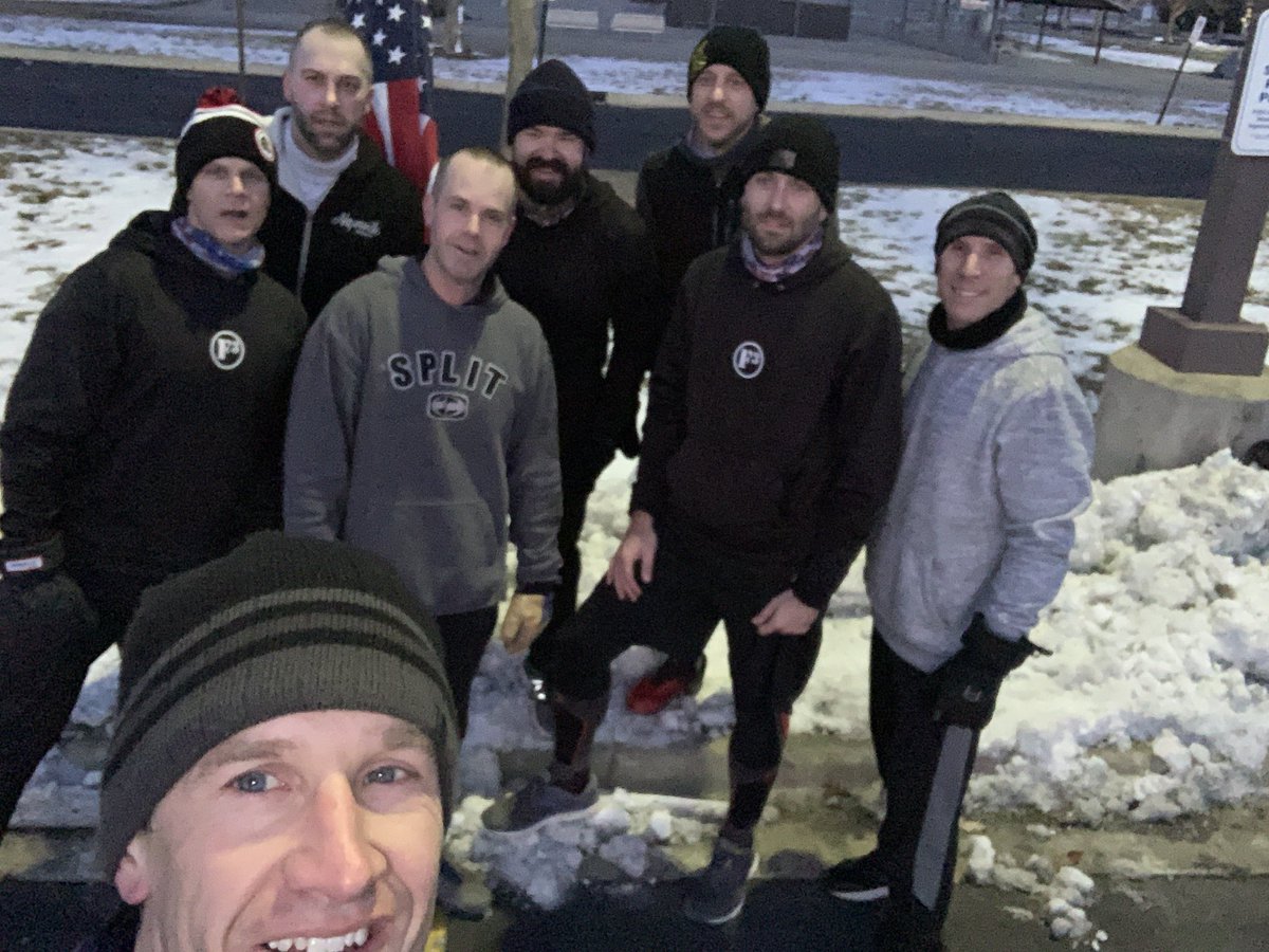 The great 8 this morning, after an Elmer Fudd @dtwolfe86 magic show of a Q. Fudd had us 🏃our coupons, shell game style, all over the <a href="/F3_Outpost/">F3Outpost</a>. We did exactly 1 exercise with them on the entire 4.25 miles. COT - “don’t ask questions; be a good follower, and always be prepared.