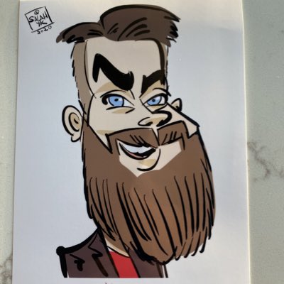 #NewProfilePic thanks to the chariacture artists at our party last night. 
#crowdstrike #rsac