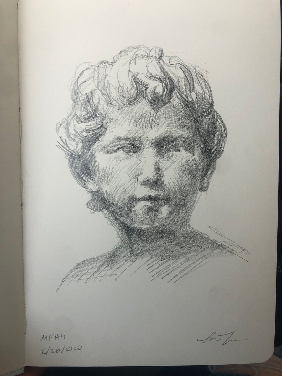 Fahmikhan's tweet photo. @CHS_Rangers AP art students on the spot sketches during their trip to @MFAH. Aren’t they awesome!?? #FBISDarted #FBISDvisualart @FortBendISD  @clementsart_ #artmatters https://t.co/hj3shNnXC6