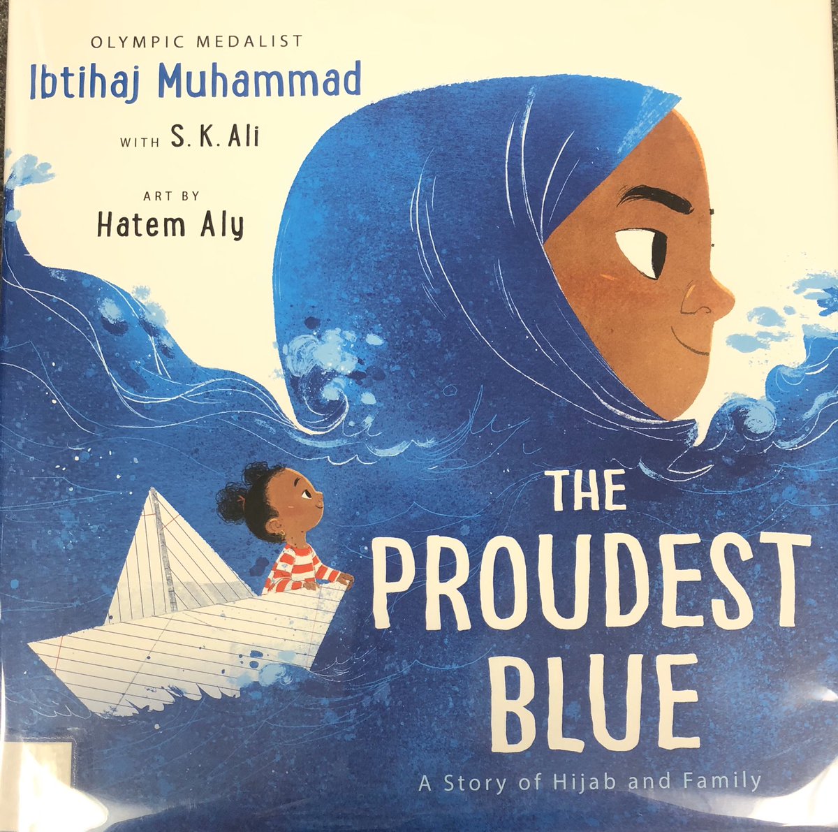 Mrs_Cottrell's tweet photo. Love @IbtihajMuhammad The Proudest Blue. Read it during our morning assembly and highlighted my favorite part, Mama’s advice. “Don’t carry around the hurtful words that others say. Drop them. They are not yours to keep. They belong only to those who said them.” #ChooseKindness https://t.co/etZKKoL76C