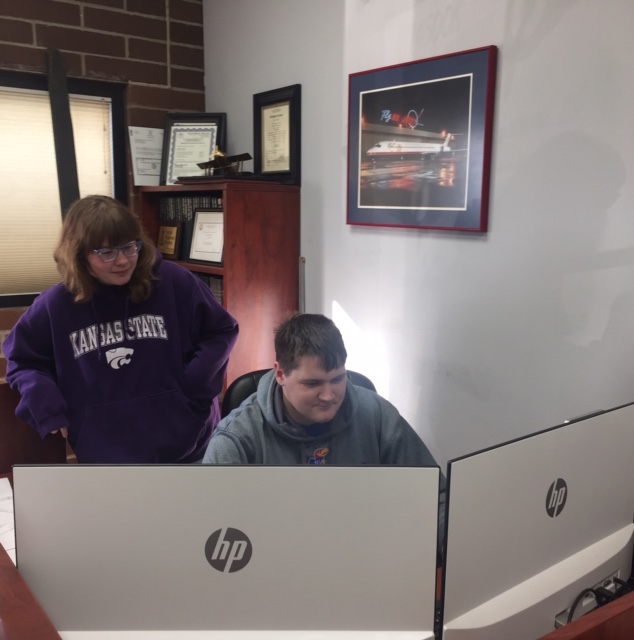 A BLHS intern is learning about engineering by re-creating a part for a vintage airplane. #internships #handsonlearning #restoredaircraft <a href="/BL_CTE/">Basehor-Linwood CTE</a>