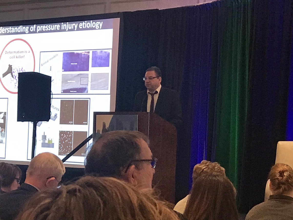 Kick off of 2020 NPIAP at The Westin Galleria in Houston Texas by Dr. Amit Gefen as he teaches us about the etiology of PI through the lens of bioengineering! With understanding of deformation and ischemia we can hopefully develop new technology for effective prevention!