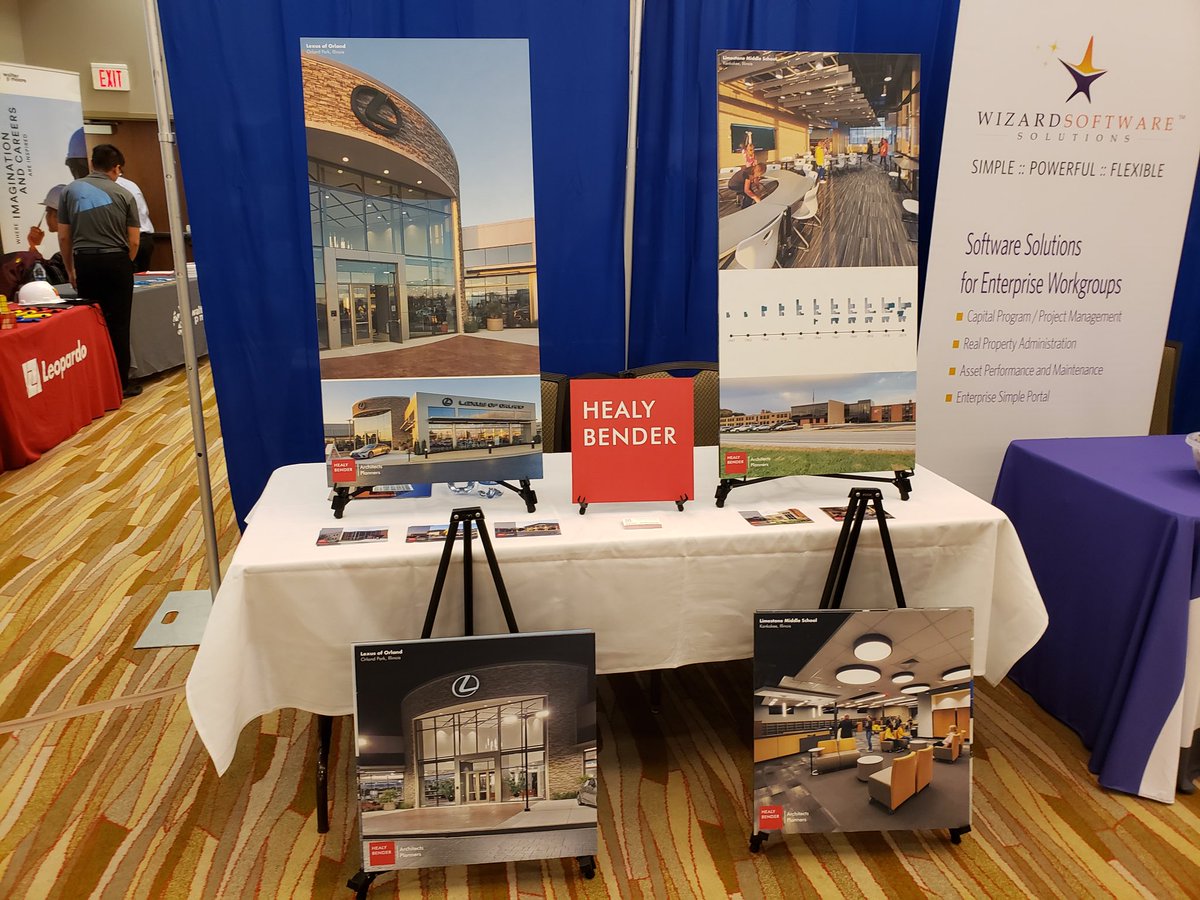 healybender's tweet photo. Make sure to stop by and see ⁦@healybender⁩ Architects today at the ⁦@ARCHatIllinois⁩ Career XPO 2020! https://t.co/kUG5mVlZuQ