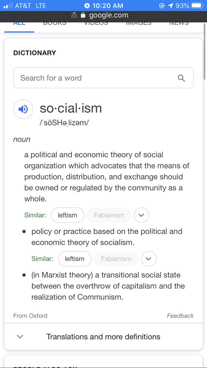 DissimilarSouth's tweet photo. @1a push back on Morgan’s broken record definition of socialism as “seizing” by the Gov. Sharing inaccurate definitions is not helping. https://t.co/fjvsNyxQ9E