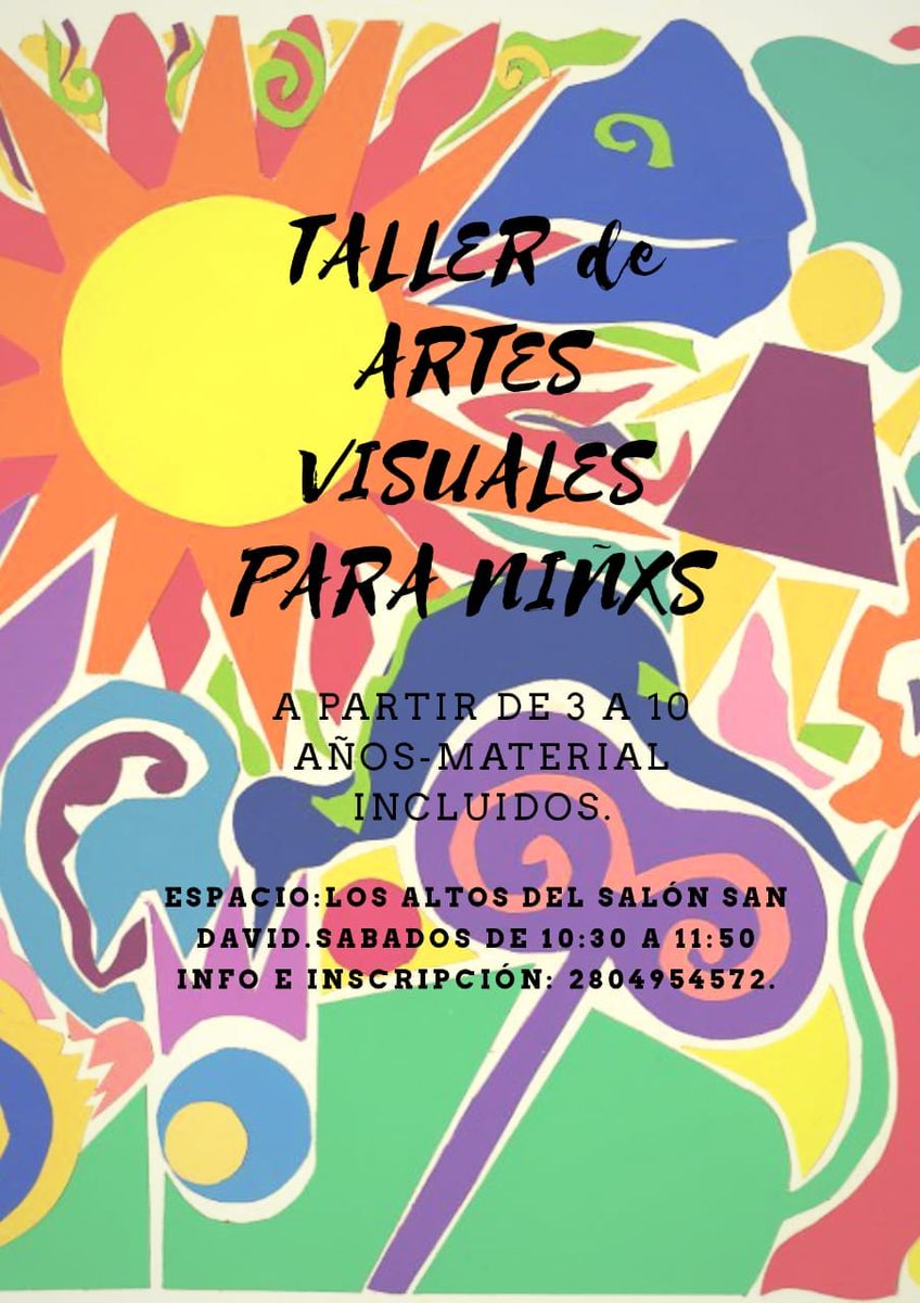 Actividades para niños en San David, a partir de Marzo