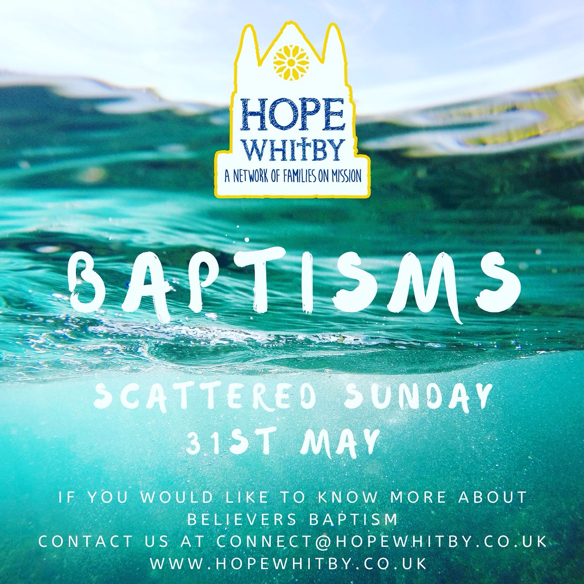 #belong #baptism #sea