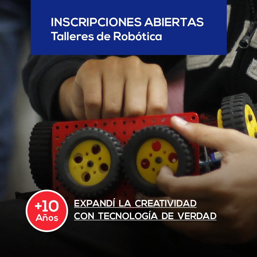 RobotGroup's tweet photo. En Abril comienzan los Talleres RobotGroup, ¡acordate de anotar a tus chicos! Más info: https://t.co/btReYezXSd https://t.co/KPDGiBxoTT