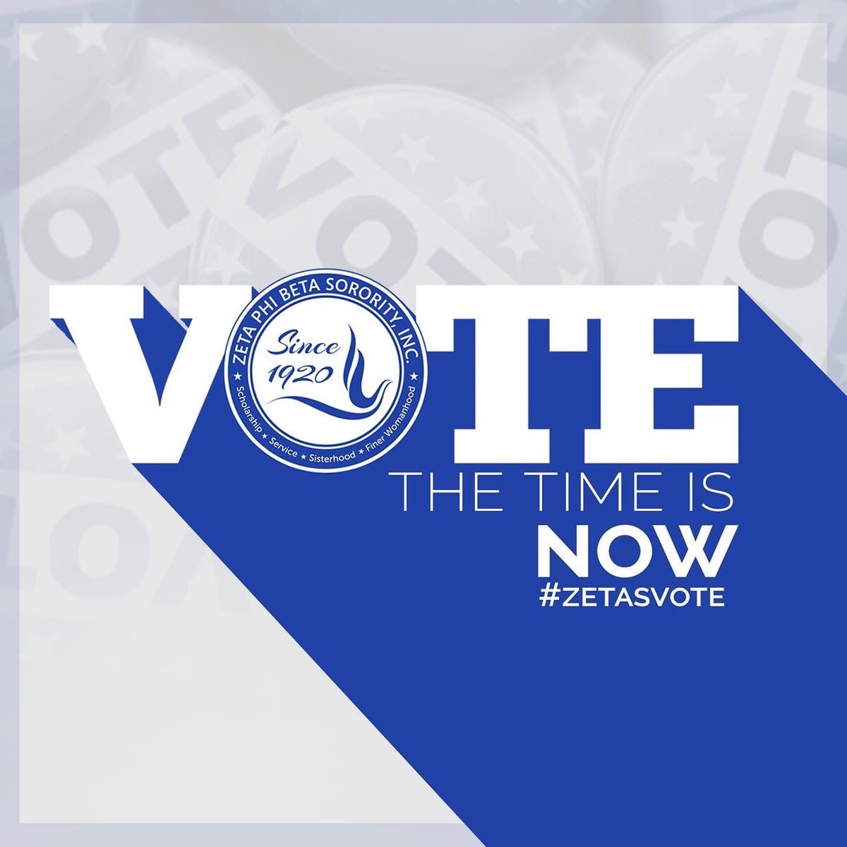 CaryZetas's tweet photo. Early voting for the 2020 primary election ends on Saturday in NC! Go to the polls TODAY. Please remember that 17 year olds can vote in the primary election if they will be 18 prior to the general election. #letsGetEngaged #YourVoiceMatters #EarlyVoting  #CARYZETAS #ZetasVote https://t.co/kIE4aTskMR