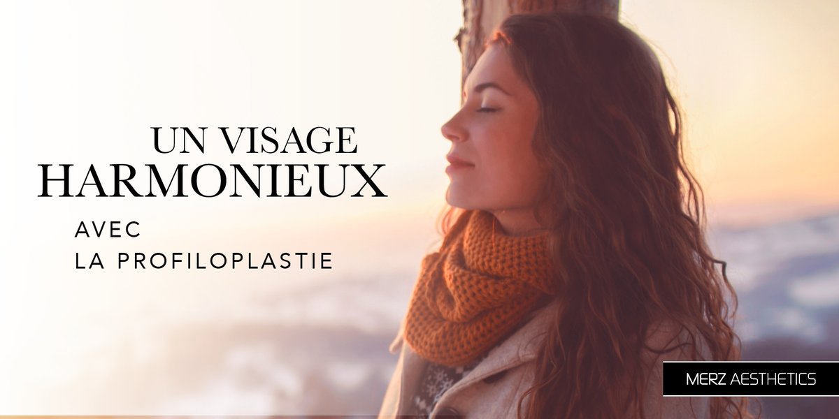 Merz_France's tweet photo. La #profiloplastie, c'est quoi ? Il s'agit d'une procédure de médecine #esthétique visant à harmoniser le profil du #visage et à corriger les défauts de celui-ci. https://t.co/EdG5bW4pdi