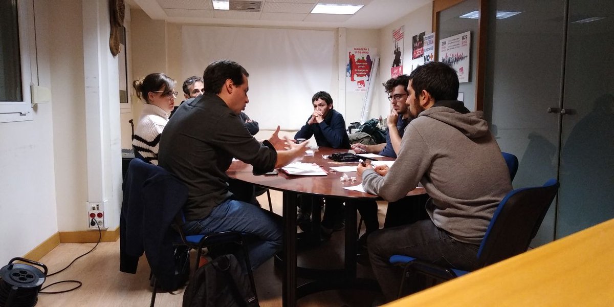 EzkerAnitzaIU's tweet photo. Hauteskunde autonomikoetarako martxan 📝
Las asambleas de Ezker Anitza-IU se reúnen estos días para debatir y elaborar el #Programa2020 https://t.co/HTCKnbQcd6