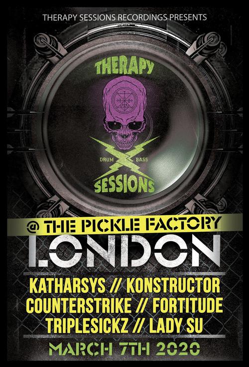 After last year's legendary event here at Pickle, Therapy Sessions returns on March 7 for another dose of dark drum and bass with international headliners galore → bit.ly/2vksPkt