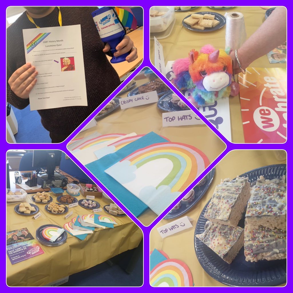 YouthBorders's tweet photo. Thank you to all our office friends who came along to our bake sale today - we have raised Β£66 for @LGBTYS in the Scottish Borders #InvolvedBorders #PurpleFriday π₯° https://t.co/lHECLpGn7r