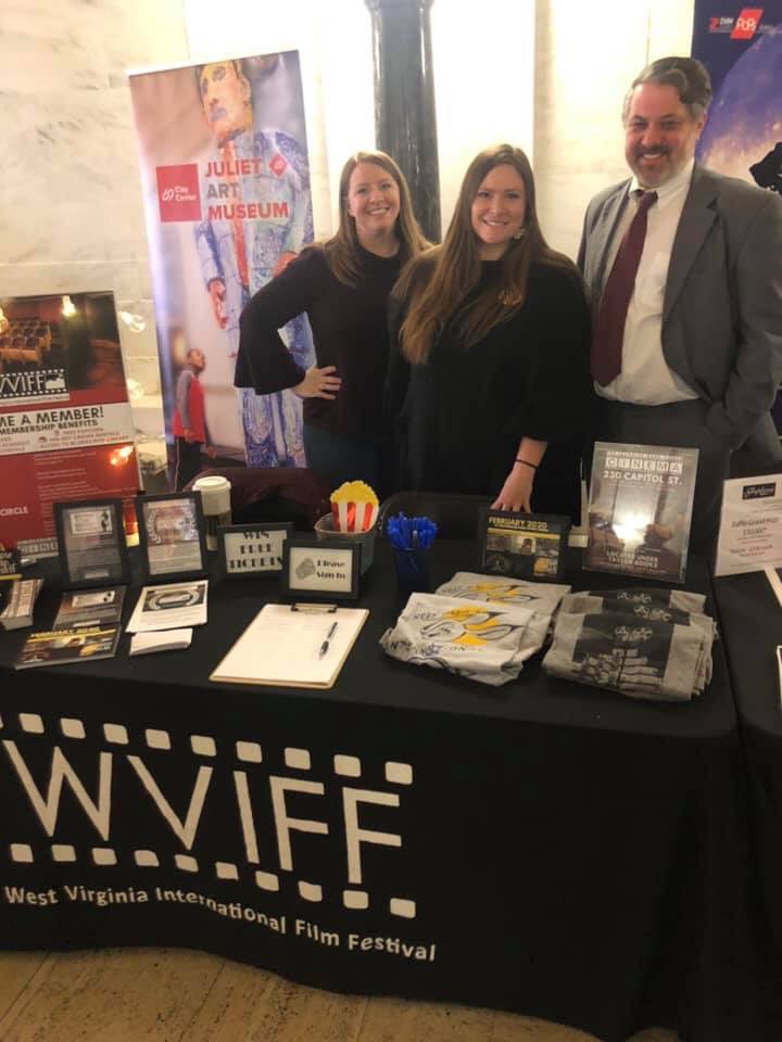 Talking about WVIFF and the Floralee at Arts Day today! #wviff #cwv #floraleecwv