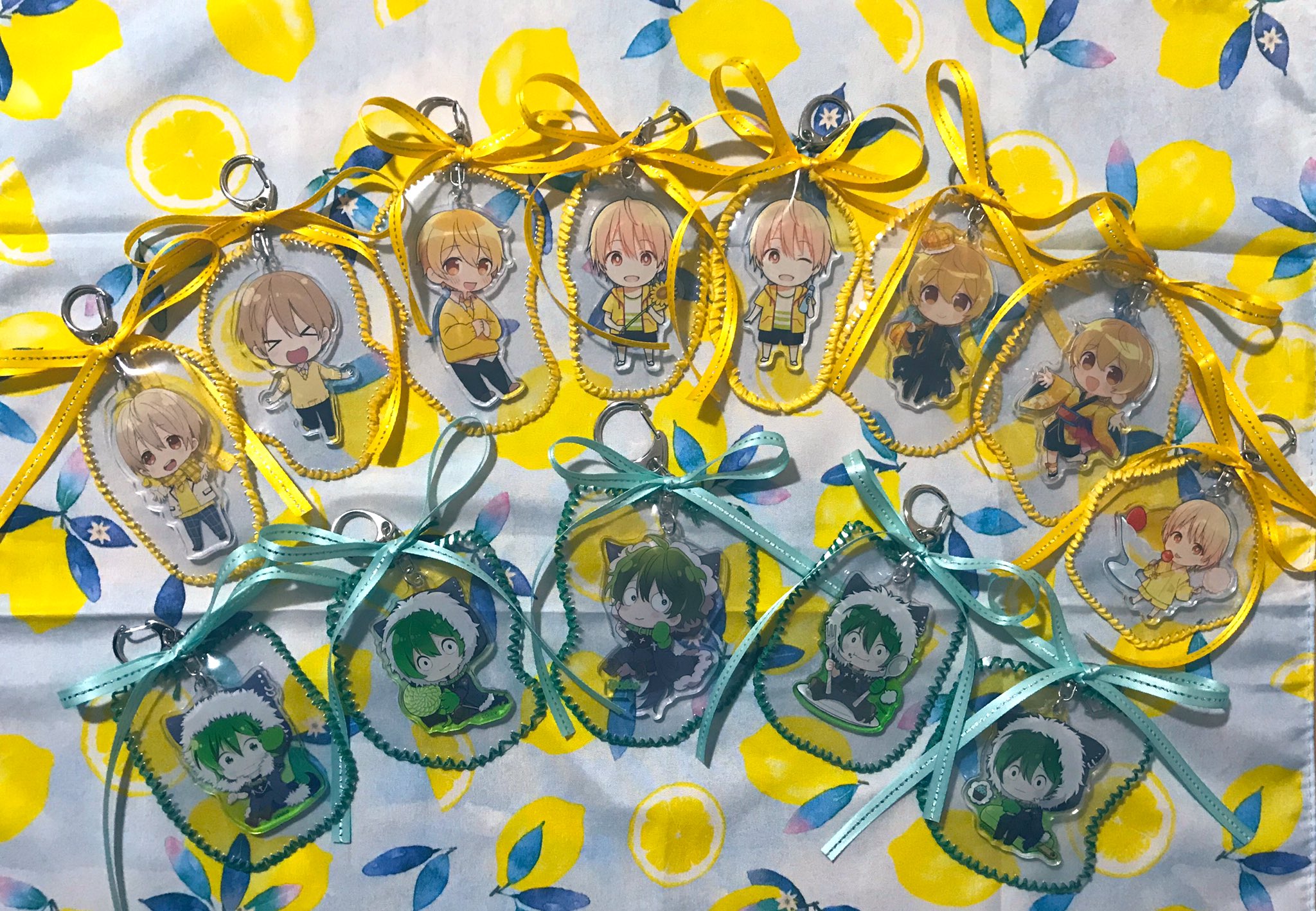 るぅとくんアクキーラバスト すとぷり （イニシャルチャームつけ