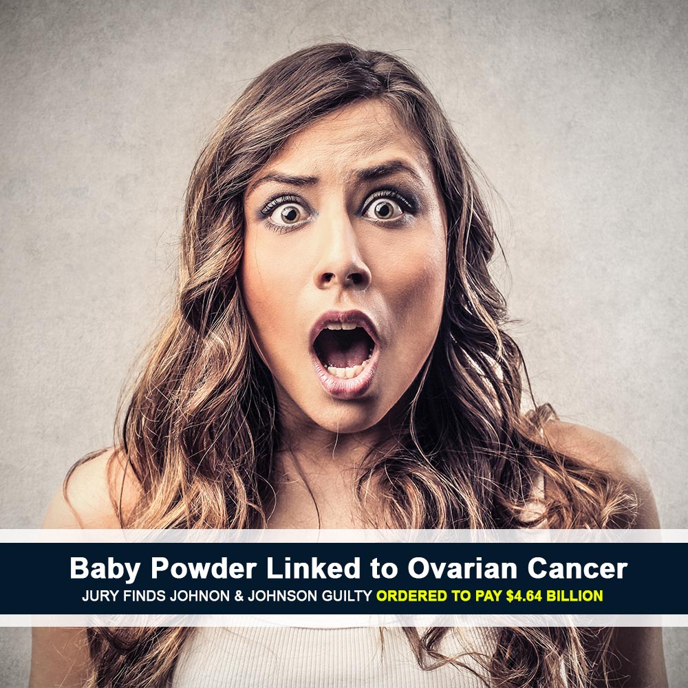😡Over $5 Billion has been awarded to Cancer victims who used J&J's Baby Powder. Attorneys believe J&J knew its product contained asbestos. Anyone diagnosis with Ovarian Cancer or Mesothelioma may qualify for compensation. Click👉bit.ly/3cdUfcd 📞888.508.0836