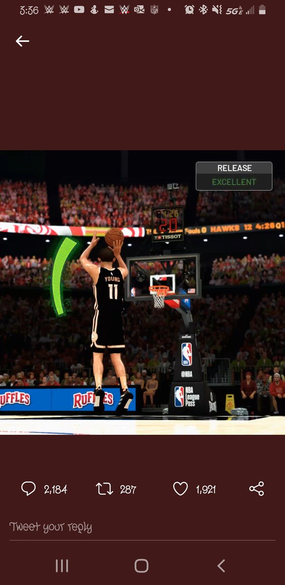 pekuliar1's tweet photo. @NBA2K First try #NBA2K20 https://t.co/53jTWtVLdL