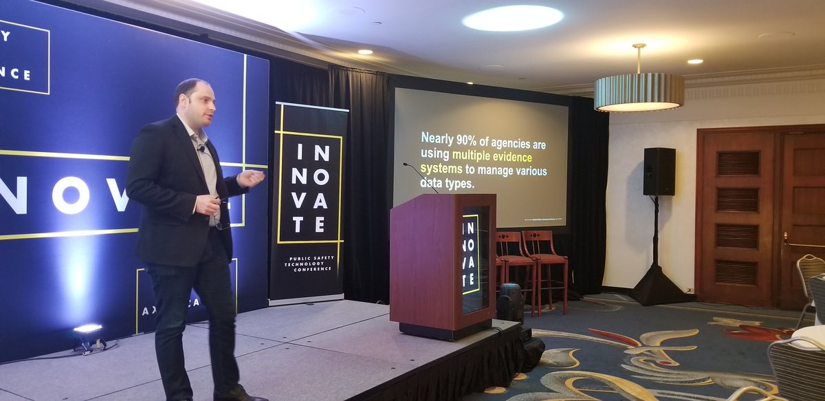 Axon_Canada's tweet photo. With most of our clients already leveraging #AxonEvidence, it was fantastic to have Chelsea Alexander-Taylor and Robert Murphy at #AxonInnovate discussing "Advances in #DigitalEvidenceManagement - What in the World Will They Think of Next?" https://t.co/rKGarz1shE