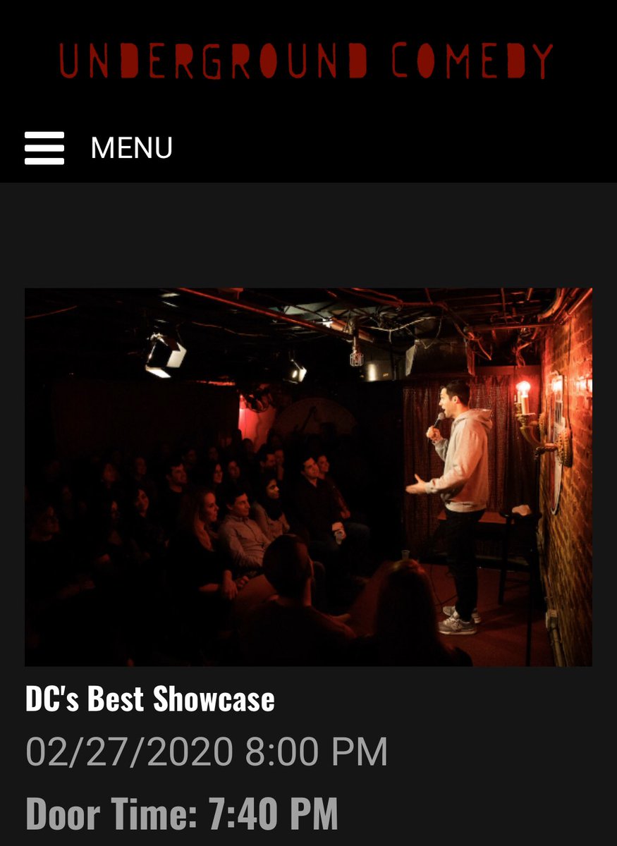 Get your tickets for tonight’s DC’s Best Showcase before it sells out!!!! 🦸‍♂️💪 Lineup!!! Show at 8pm. Doors 7:40pm. THURSDAY!!!!!! YUSSSSS!!!