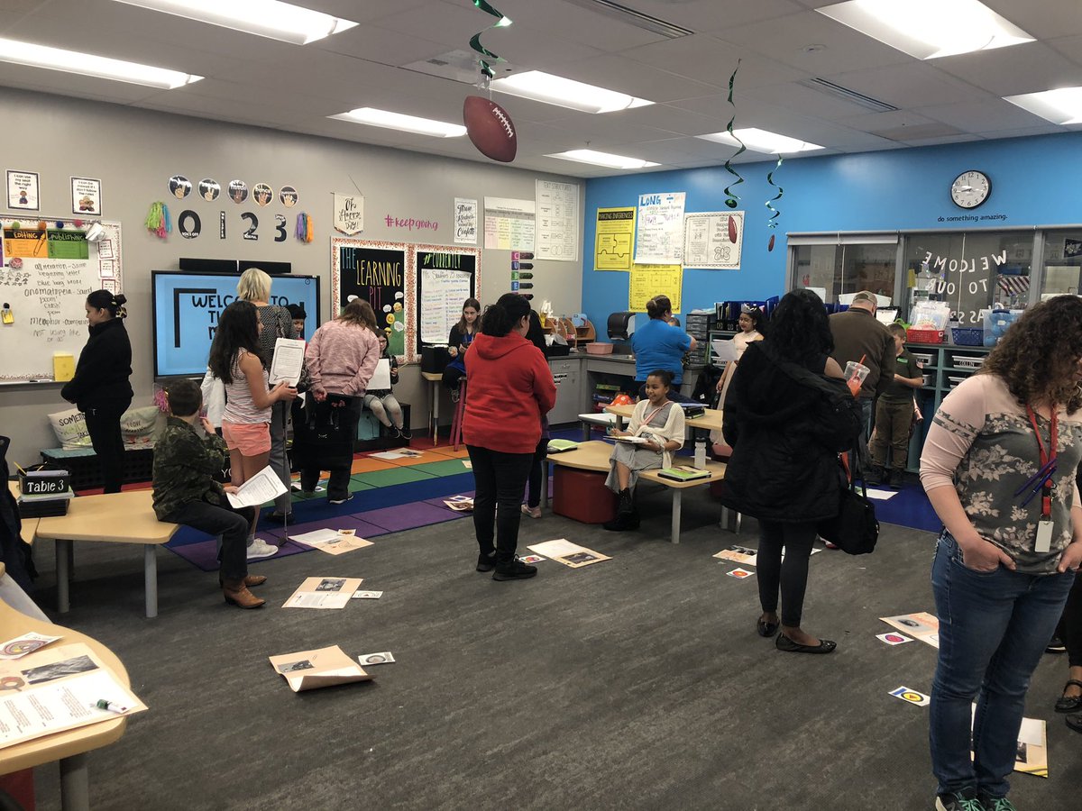 miss_stauffer's tweet photo. Fourth grade Wax Museum was a huge hit! The scholars were so excited to share their knowledge and the turn out from parents was AMAZING! #jardine501 #wearetps https://t.co/WpMqkPl7bF