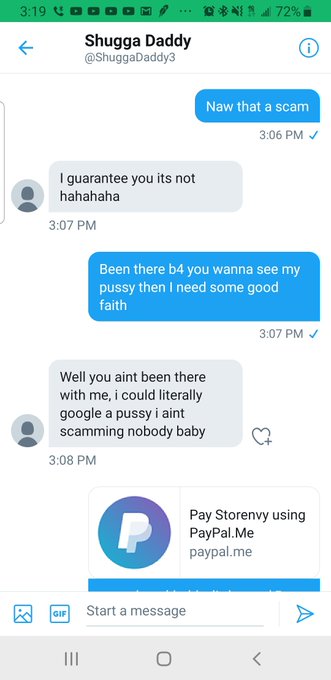 I HATE SCAMMERS!! BEWARE OF HIM LADIES HE JUST WANTS FREE SHIT!! Retweet the hell out of this ladies<a href="/tag/scammers"class="tags"><span>#scammers</span></a><a href="/tag/onlyfans"class="tags"><span>#onlyfans</span></a><a href="/tag/camgirlsoftwitter"class="tags"><span>#camgirlsoftwitter</span></a>