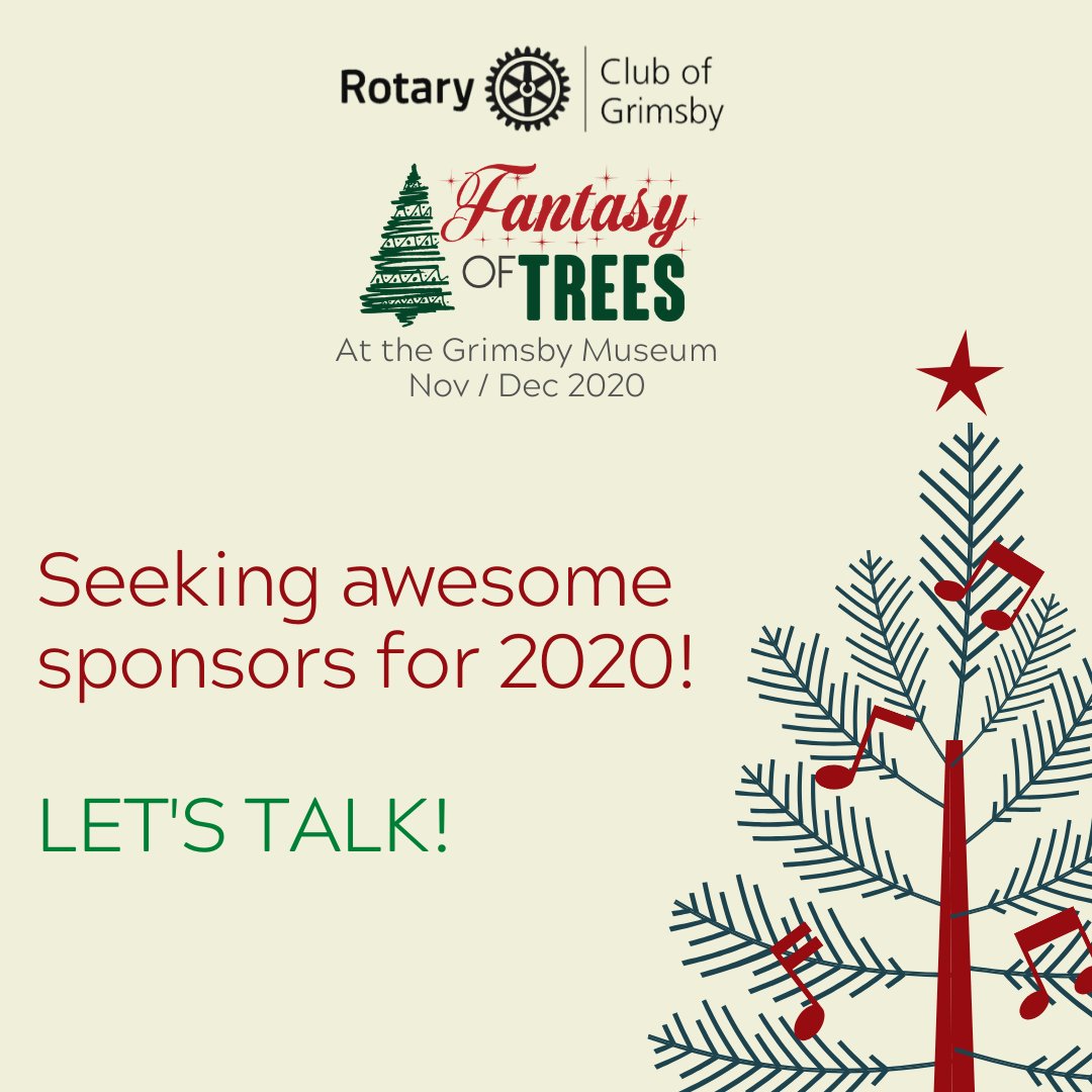 Hey #Grimsby While we're anticipating Spring weather, we're also looking for community sponsors for FOT 2020. If you are interested reach out to us at info@fantasyoftrees.ca This important event impacts your community in a big way! #NiagaraRegion #FOT2020