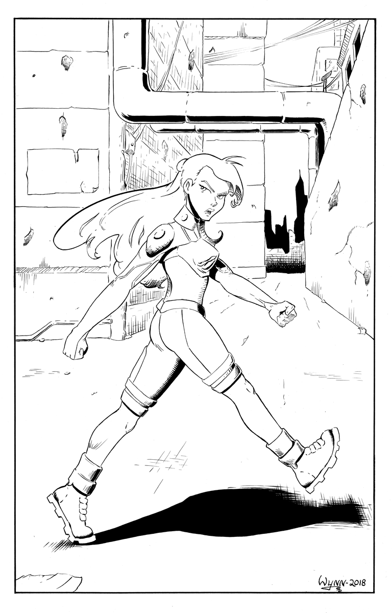mediacrash's tweet photo. Hi again #drawingwhileblack - Here's some more comic art #BlackHistoryMonth https://t.co/MBtjzEwPUQ