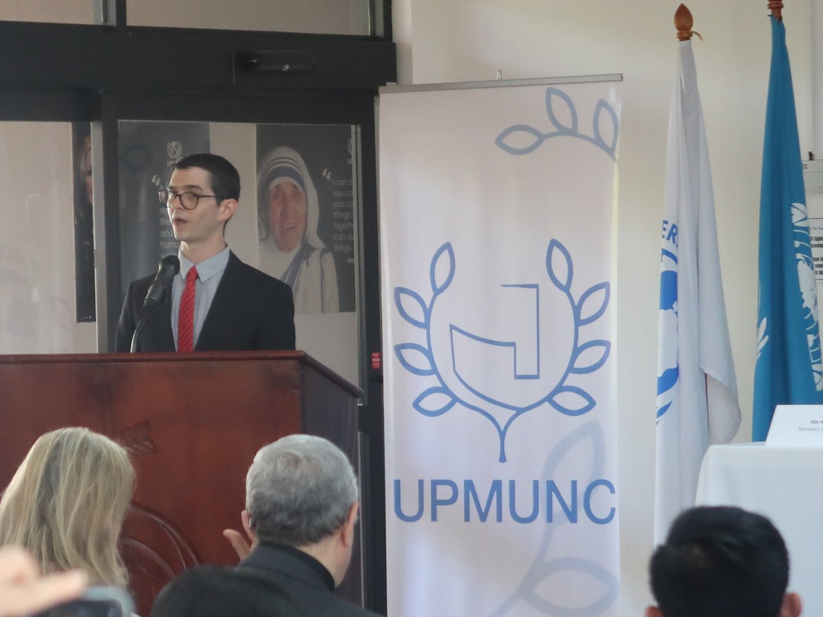 UPEACE's tweet photo. UPEACE edition of #ModelUNConference started with theme “The Future We Want, the UN We Need: Reaffirming our Collective Commitment to Multilateralism”
We thank Embassies of China, Qatar and Switzerland for their support.
https://t.co/S1DdiW07n4 https://t.co/yYOVEpANJO