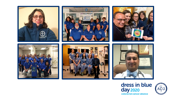 AmCollegeGastro's tweet photo. Yes, YOU, Dress in Blue!
#DressinBlueDay is Friday, March 6th
Share your "best in blue" photos as we kick off March #ColorectalCancerAwareness Month!
Don't forget to tag ACG @AmCollegeGastro and our friends at the #ColorectalCancer Alliance @CCAlliance #BlueforCRC #DressinBlue https://t.co/5XI5nt4ISl