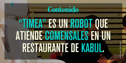 rContenido's tweet image. Te contamos su historia a continuación: bit.ly/2ToBo5B

#Kabul
#Robot
#Timea
#Curiosidades