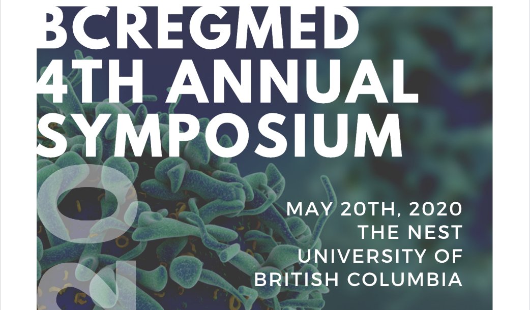 EXCITING NEWS! Registration now open for our 4th ANNUAL MAY SYMPOSIUM! Featuring Dr. Harry Atkins, Dr. Jeff Biernaski, Dr. Ly Vu, Dr. Massimiliano Paganelli and MORE! Register here: bit.ly/39hw5Mp !