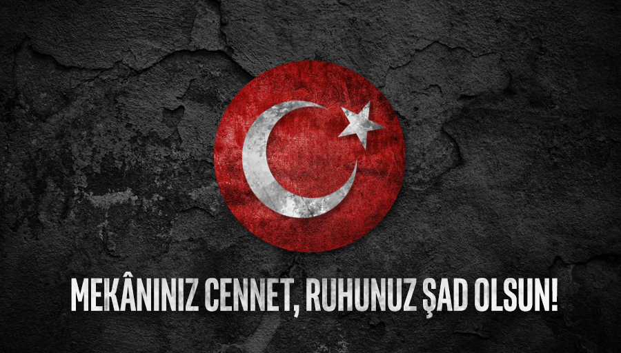 Türk Milleti'nin başı sağ olsun! 
Rusya destekli rejim güçlerinin Suriye, İdlib'deki vatan evlatlarımıza saldırısında #ŞehitlerimizVar. 
Vatan için Şehadete eren kahramanlarımıza Cenabıhak'tan rahmet diliyorum. 
Allah, ruhlarını şad, mekânlarını cennet eylesin.