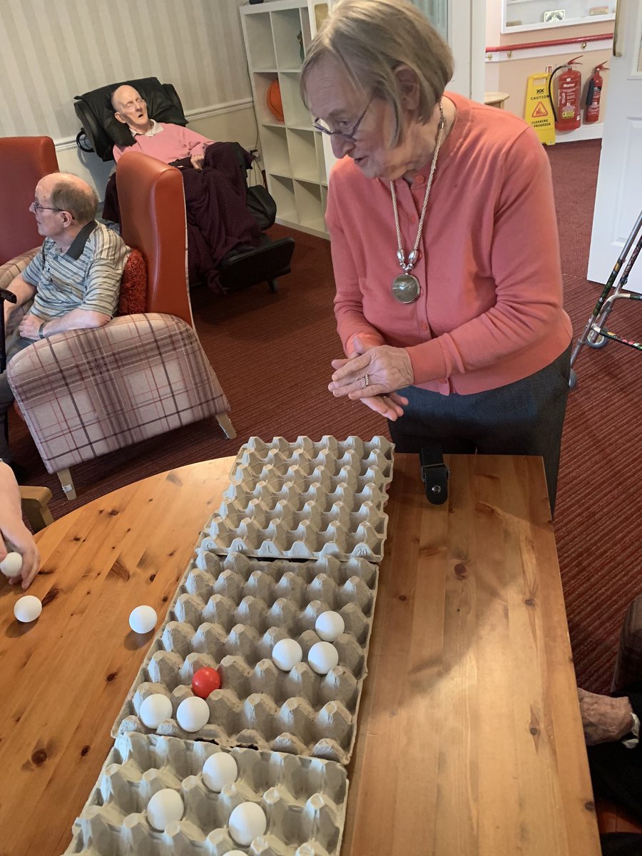 ReidCare's tweet photo. how do you like your eggs in the morning 🤪🥰 the simplest of games are the most fun 🤘🏼❤️@InshawSheila @HolmesCareGroup @SSSCnews @DementiaFriends @CareInspect @CAPAprogramme @scottishcare @HSCScotland https://t.co/5ZtHylwE73