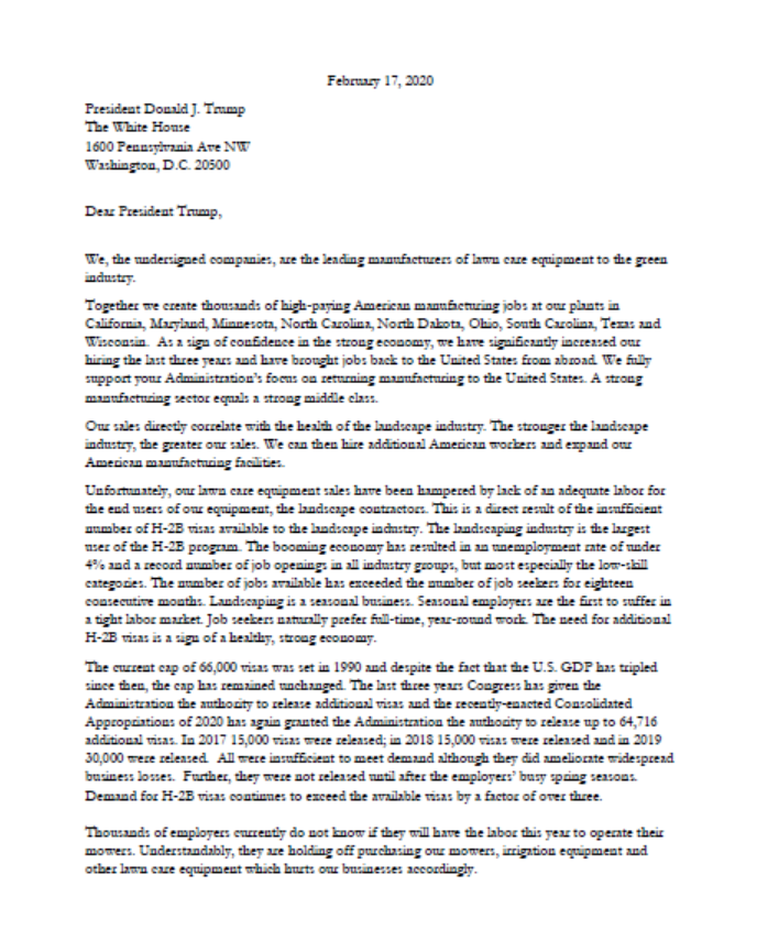 Seasonal Employment Alliance on Twitter "H2B workers support and